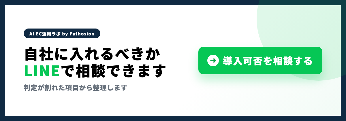 LINE Harnessを自社に導入すべきかをLINEで相談するためのCTA